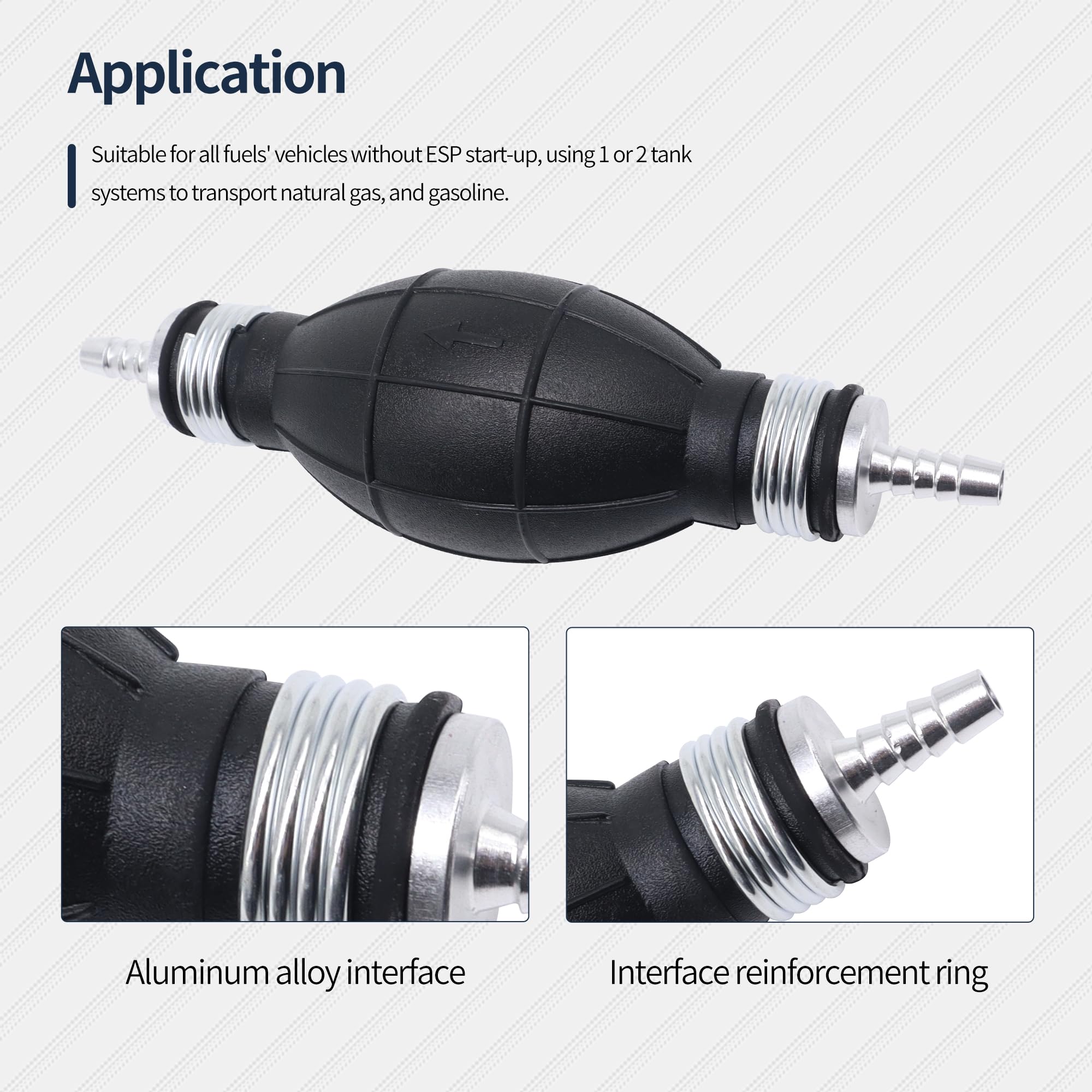 『Jobs bomb』① Amazon.com: HiSport Fuel Primer Bulb Pump 6657734 Compatible with